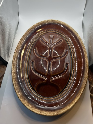 Hull pottery oven - pottery, 14"